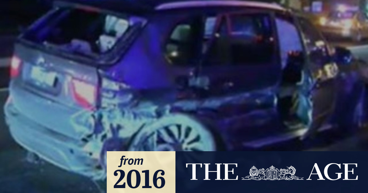 West Gate Freeway crash Nine teenagers in stolen BMW that smashed into